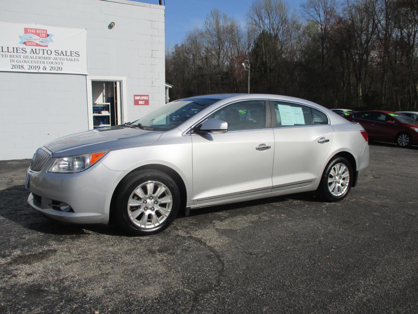 2012 SILVER Buick LaCrosse Premium Package 1, w/Leather (1G4GD5ER2CF) with an 2.4L L4 DOHC 16V engine, 6-Speed Automatic transmission, located at 540a Delsea Drive, Sewell, NJ, 08080, (856) 589-6888, 39.752560, -75.111206 - Photo#1